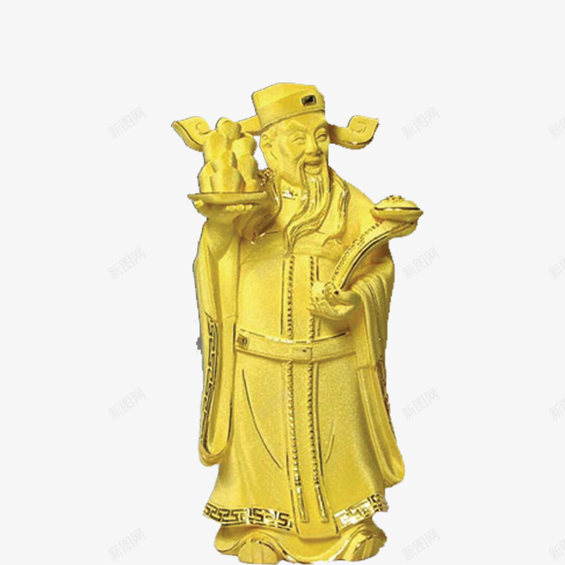 财神爷png免抠素材_新图网 https://ixintu.com 中国风 吉祥元素 春节元素 神仙 装饰饰品 财神爷