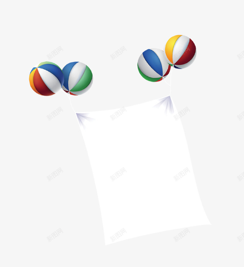漂浮气球png免抠素材_新图网 https://ixintu.com 信息 展示语 挂布 漂浮气球