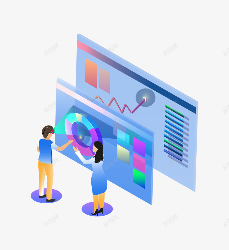 25D科技图表插画矢量图ai免抠素材_新图网 https://ixintu.com 25D科技图表矢量立体插画 商务 大数据 大数据插画 科技 科技信息图表插画 科技图表矢量 矢量图