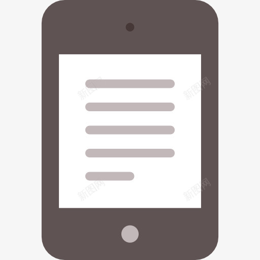 文本行图标png_新图网 https://ixintu.com iPad 手机 技术 文本行 智能手机 移动电话