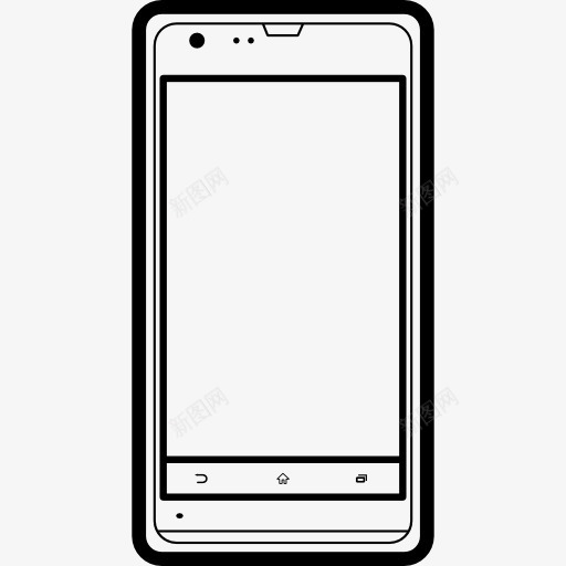 手机索尼模型轮廓图标png_新图网 https://ixintu.com 大众 工具 工具和器具 手机 手机Xperia 移动电话 索尼 通讯
