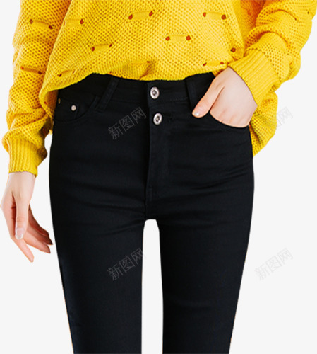 黄色女装服饰png免抠素材_新图网 https://ixintu.com 女装 服饰 黄色