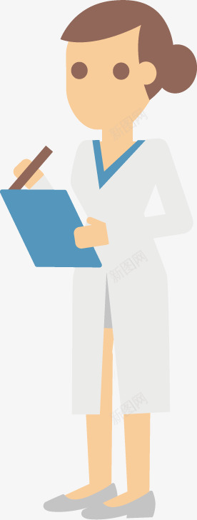 卡通护士形象矢量图ai免抠素材_新图网 https://ixintu.com 医生 卡通 女护士 护士 矢量图