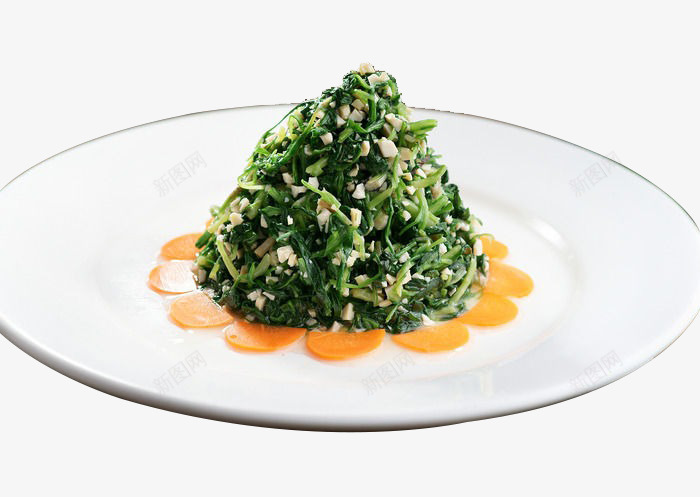 餐饮美食菜肴香干马兰头png免抠素材_新图网 https://ixintu.com 产品实物 美食 菜肴 蔬菜