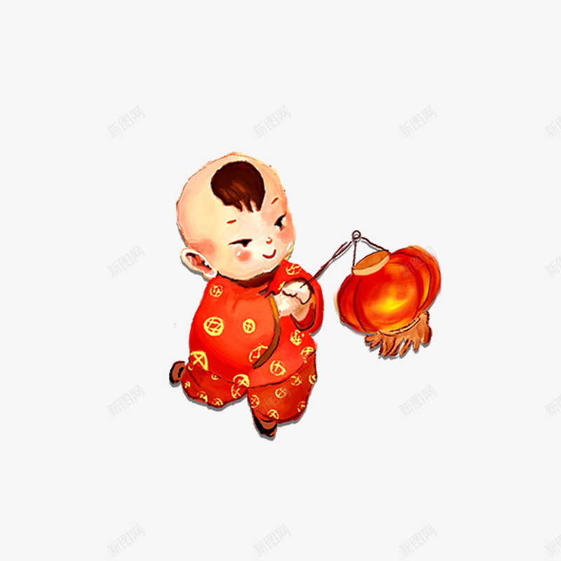 春节小孩png免抠素材_新图网 https://ixintu.com 2018年 2018年狗年 喜庆 团聚 大红灯笼 小孩 小朋友 春节 灯笼 狗年 狗年大吉 玩耍 祝福 装饰