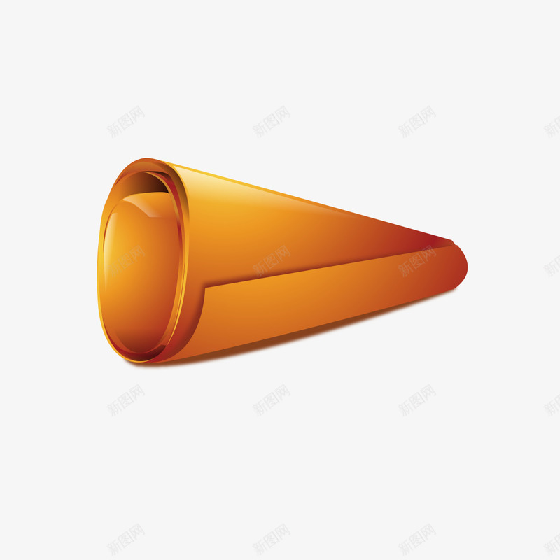 金黄色卷纸png免抠素材_新图网 https://ixintu.com 卷纸 纸张 金黄色 金黄色卷纸