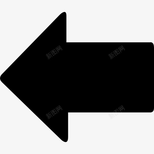 左箭头图标png_新图网 https://ixintu.com 左转 左转指示牌 方向 箭头 角度 运动轨迹