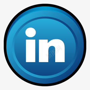 链接在徽章LinkedIn冰球图标png_新图网 https://ixintu.com LinkedI badge in linked linkedin 在 徽章 链接