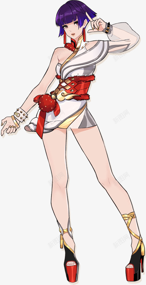 手绘舞蹈柔软女生png免抠素材_新图网 https://ixintu.com 女生 柔软 舞蹈