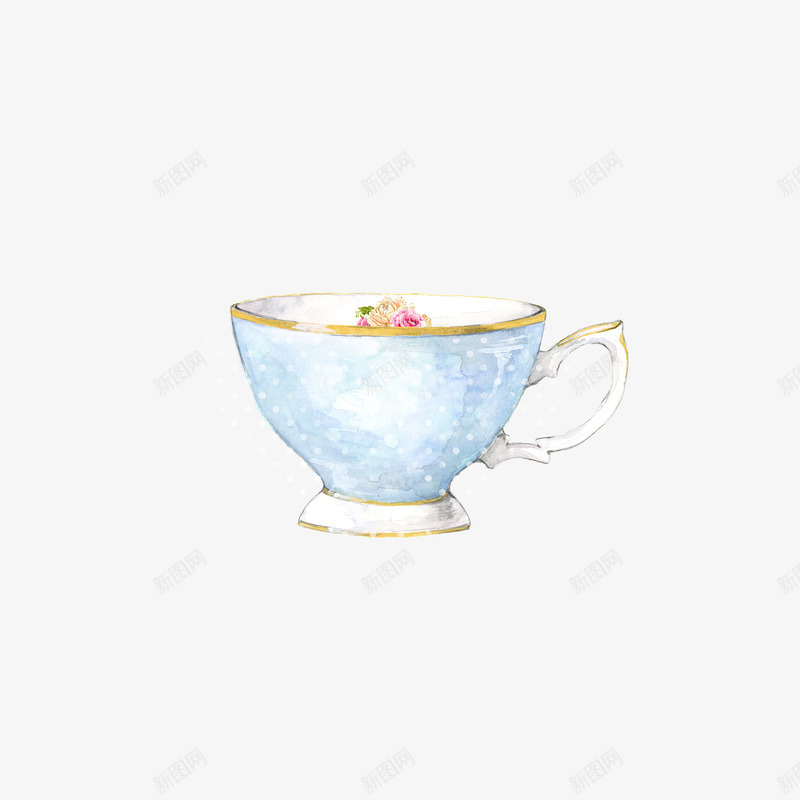 下午茶欧美手绘茶杯png免抠素材_新图网 https://ixintu.com 下午茶 下午茶时光 文艺风格 茶会 茶饮广告海报PNG素材 餐饮广告海报PNG 餐饮广告海报PNG素材