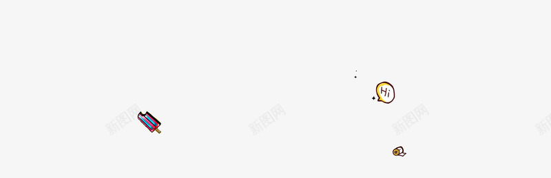 漂浮小便签png免抠素材_新图网 https://ixintu.com 小便 漂浮