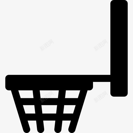 篮球筐图标png_新图网 https://ixintu.com 体育 篮 篮球 篮球设备 运动