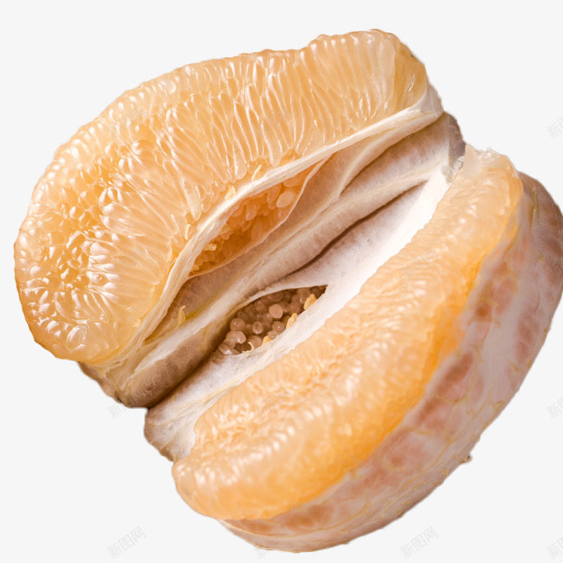黄色剥开的黄肉柚子png免抠素材_新图网 https://ixintu.com 剥开的 果实 果肉 柚子 柚子肉 白柚 秋冬水果 维生素C 黄肉柚子