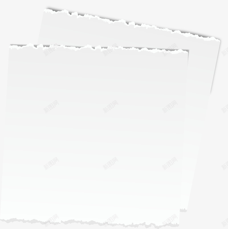 手绘撕纸png免抠素材_新图网 https://ixintu.com 手绘 撕纸 白色 纸张