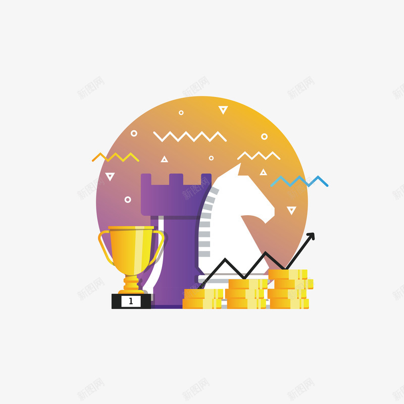 扁平化奖杯国际象棋商务图标矢量图ai_新图网 https://ixintu.com PPT PPT扁平图标 UI 商务科技 国际象棋 奖杯 扁平商务 网页UI 金融 金融商务 矢量图