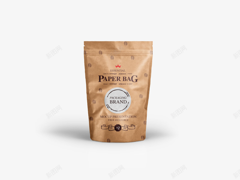 牛皮纸袋png免抠素材_新图网 https://ixintu.com 品牌纸袋 狗粮纸袋 食物纸袋 饼干纸袋