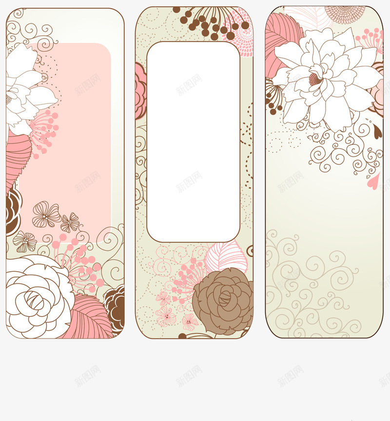 女装花纹吊牌矢量图ai免抠素材_新图网 https://ixintu.com 女装 矢量吊牌 花纹 矢量图