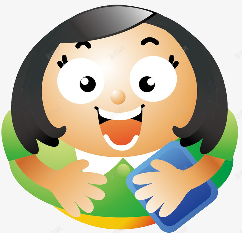 表情夸张的卡通女士png免抠素材_新图网 https://ixintu.com 卡通女士 夸张 女人 表情