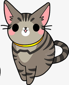 卡通小猫大全png免抠素材_新图网 https://ixintu.com 卡通 图片 大全
