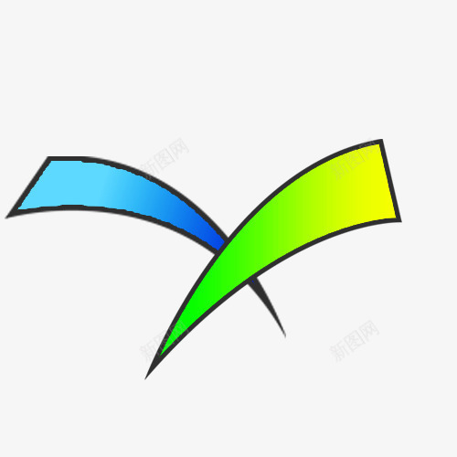 几何漂浮png免抠素材_新图网 https://ixintu.com 几何漂浮 漂浮 飘带