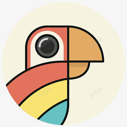 动物鸟头鹦鹉巨嘴鸟小鸟2png免抠素材_新图网 https://ixintu.com Animal bird head parrot toucan 动物 头 巨嘴鸟 鸟 鹦鹉