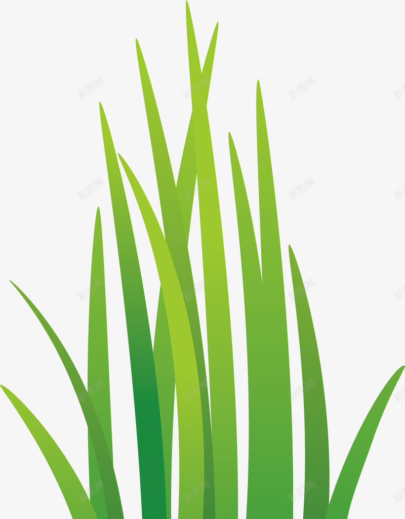 绿色的绿色生长小草矢量图ai免抠素材_新图网 https://ixintu.com 卡通 小花小草 小草 小草发芽 小草生长过程图 手绘小草 矢量图 绿色 绿色生长小草