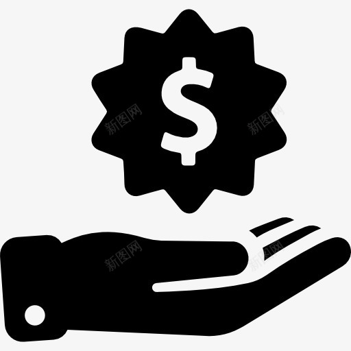 徽章图标png_新图网 https://ixintu.com 一方面 商务 奖章 徽章 折扣 美元符号 销售