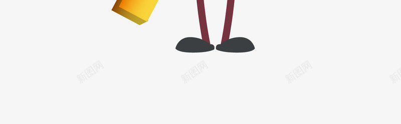 卡通扁平化挠头男人矢量图eps免抠素材_新图网 https://ixintu.com 卡通男人 感叹号 扁平化男人 生气的男人 男人 矢量男人 矢量图