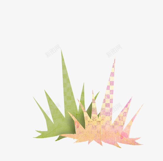 杂草片png免抠素材_新图网 https://ixintu.com 剪贴 小草 绿草 贴纸