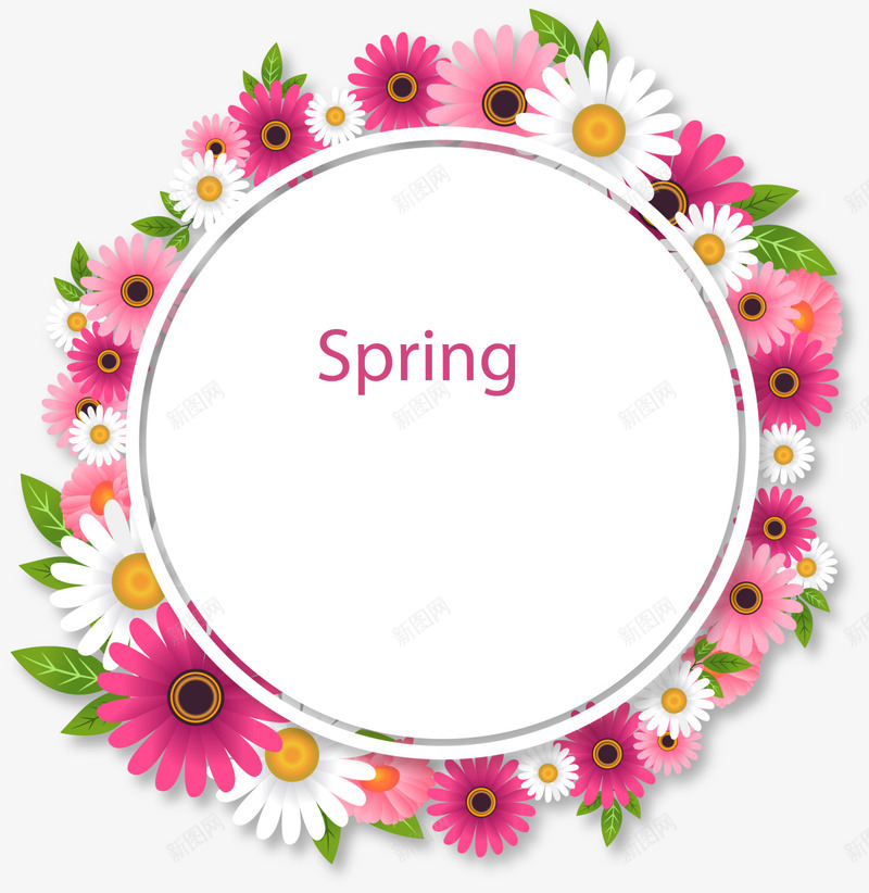 春天多彩花朵装饰png免抠素材_新图网 https://ixintu.com spring 各式花朵 多彩花朵 春天 美丽花朵 花朵装饰