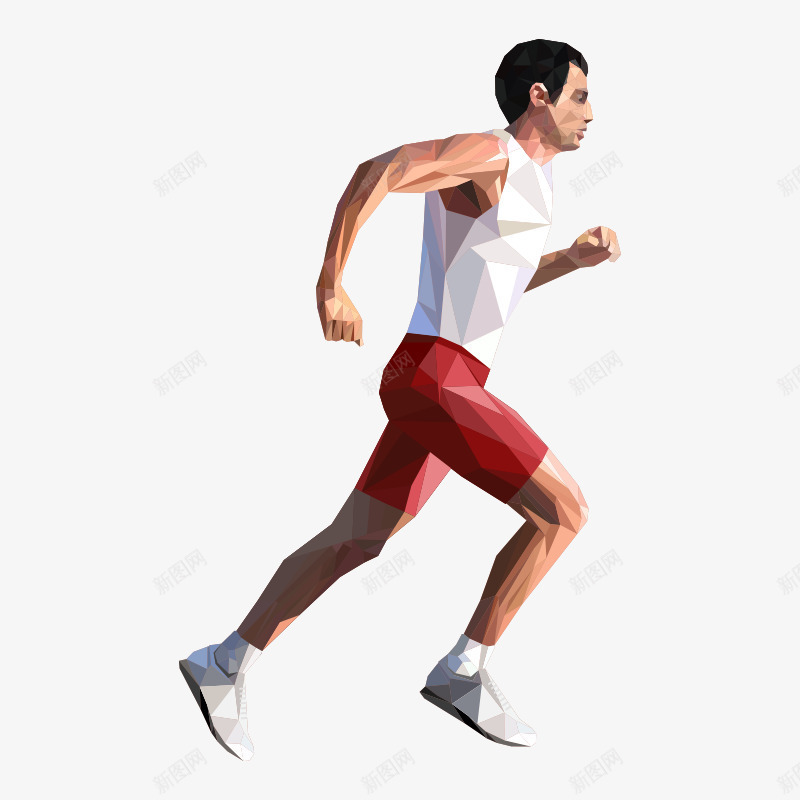 卡通人物人物png免抠素材_新图网 https://ixintu.com 人物 卡通 卡通人物 插画 男人跑步 跑步