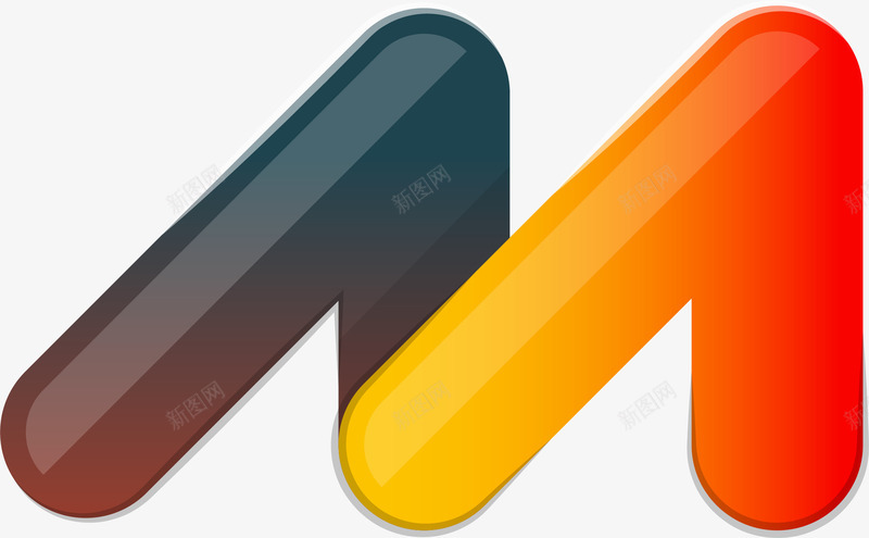 时尚几何企业公司logo矢量图图标ai_新图网 https://ixintu.com 企业公司logo 企业图标 几何标志 卡通立体企业图标 科技公司图标 科技时尚logo设计 矢量图