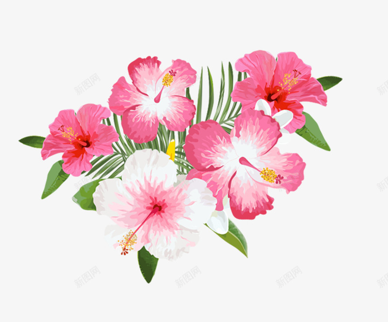 父亲节快乐节日装饰花朵psd免抠素材_新图网 https://ixintu.com 创意 卡通 感恩 手绘 时尚 父亲节 父亲节促销 父亲节快乐 节日装饰花朵