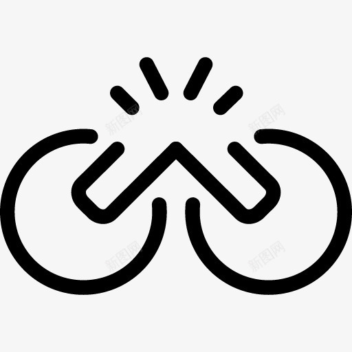 打破了链接2图标png_新图网 https://ixintu.com broke link 打破了 链接