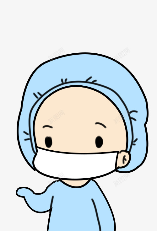 医生护士卡通医生psd免抠素材_新图网 https://ixintu.com 医生 卡通医生 手术医生 护士