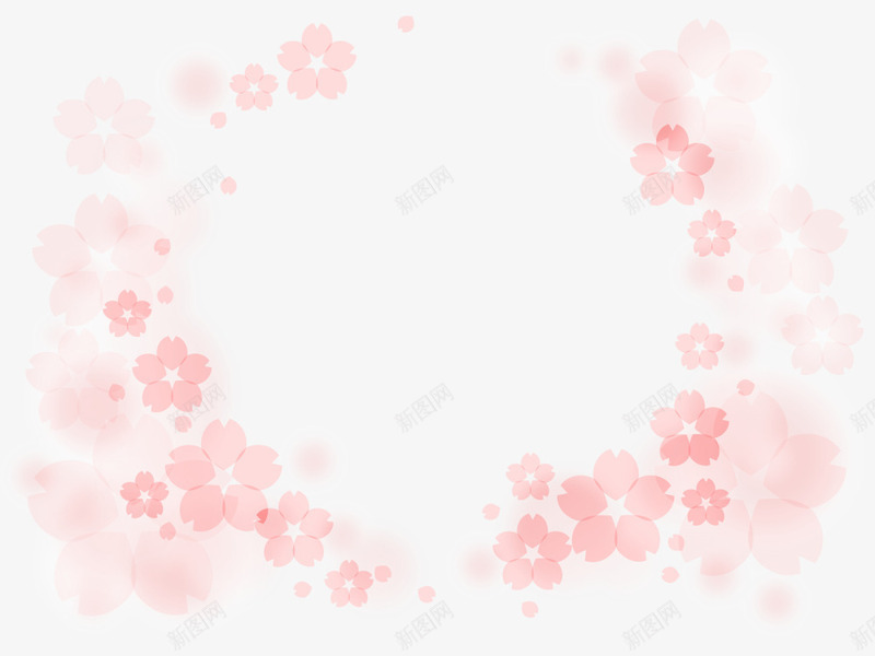 春暖花开桃花朵朵开png免抠素材_新图网 https://ixintu.com 春季 春暖花开 桃花朵朵开 桃花装饰 粉色花朵 美丽桃花
