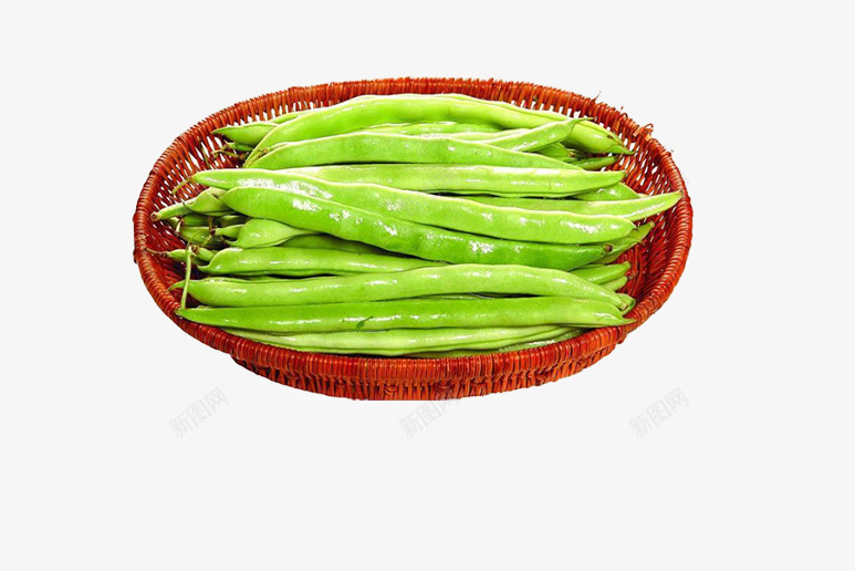 新鲜的豆角png免抠素材_新图网 https://ixintu.com 健康菜 有机无污染 绿色蔬菜 美味的 芸豆图片