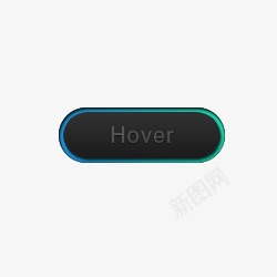 按钮png免抠素材_新图网 https://ixintu.com 按钮 科技感 简洁