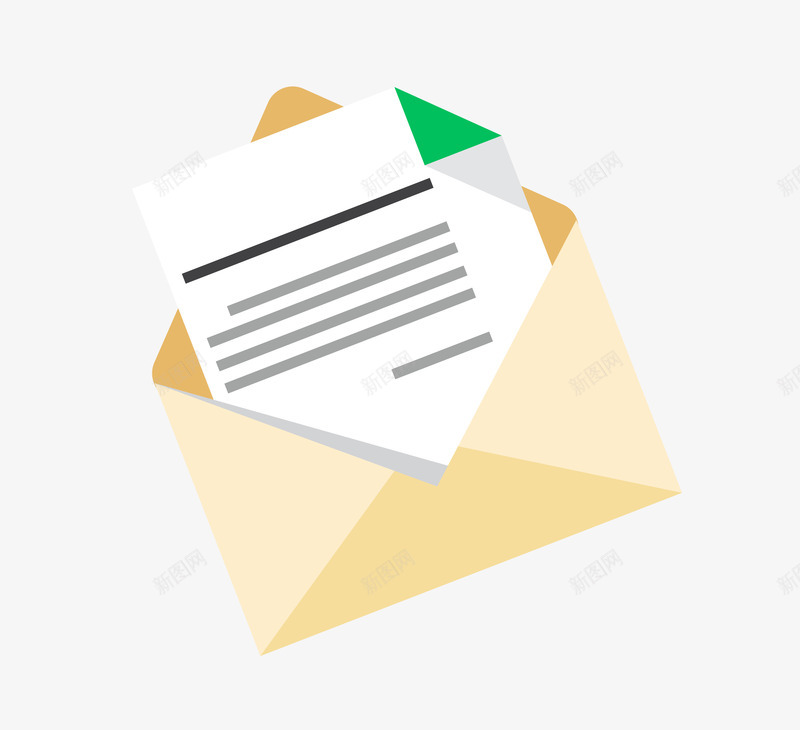 扁平化信封矢量图eps免抠素材_新图网 https://ixintu.com 信封素材 扁平化信封 矢量信封 矢量图