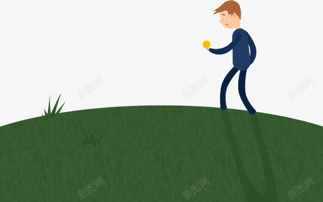 h5绿色草坪人物png免抠素材_新图网 https://ixintu.com h5绿色草坪人物 卡通 行走