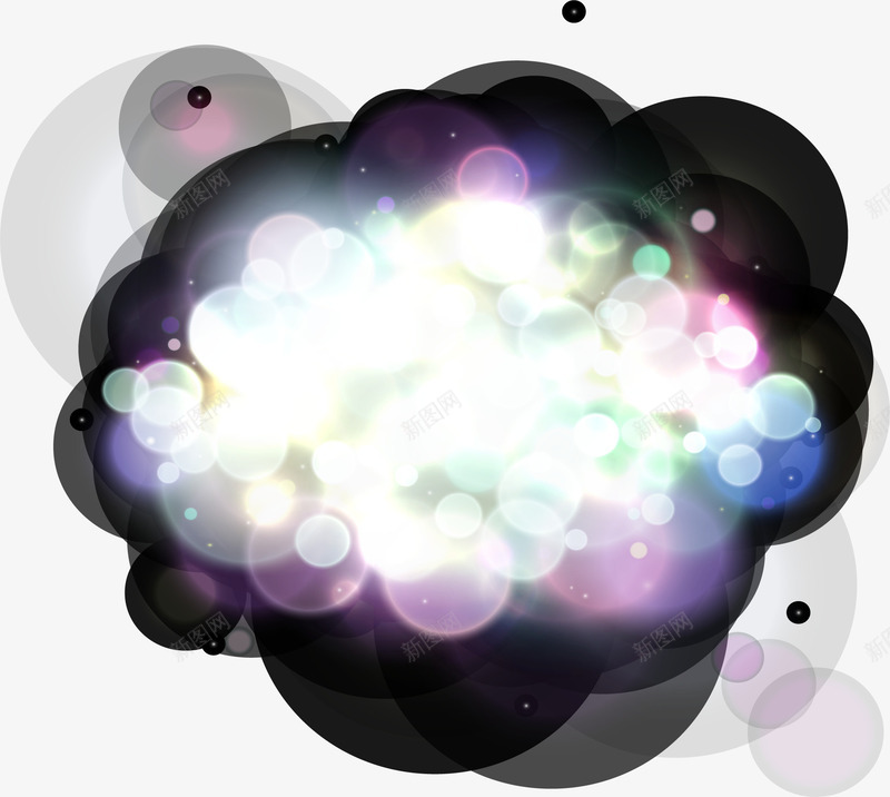 梦幻灯光效果元素png免抠素材_新图网 https://ixintu.com 光斑 光晕 免抠PNG 唯美 星光 浪漫 灯光 璀璨 紫色梦幻 绚丽