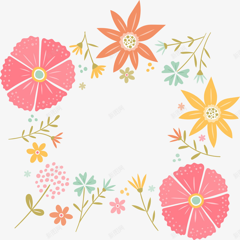 春暖花开美丽花朵png免抠素材_新图网 https://ixintu.com 各式花朵 春天 春季 春暖花开 美丽花朵 花朵装饰