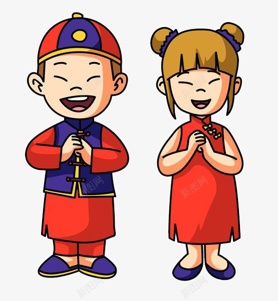 拱手拜年png免抠素材_新图网 https://ixintu.com 喜庆 喜悦 年味 快乐 恭祝新年 拜年 拱手 新年 春节 欢乐 欢喜 贺岁 过年