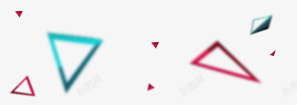 多彩三角形不规则漂浮png免抠素材_新图网 https://ixintu.com 三角形 不规则 漂浮
