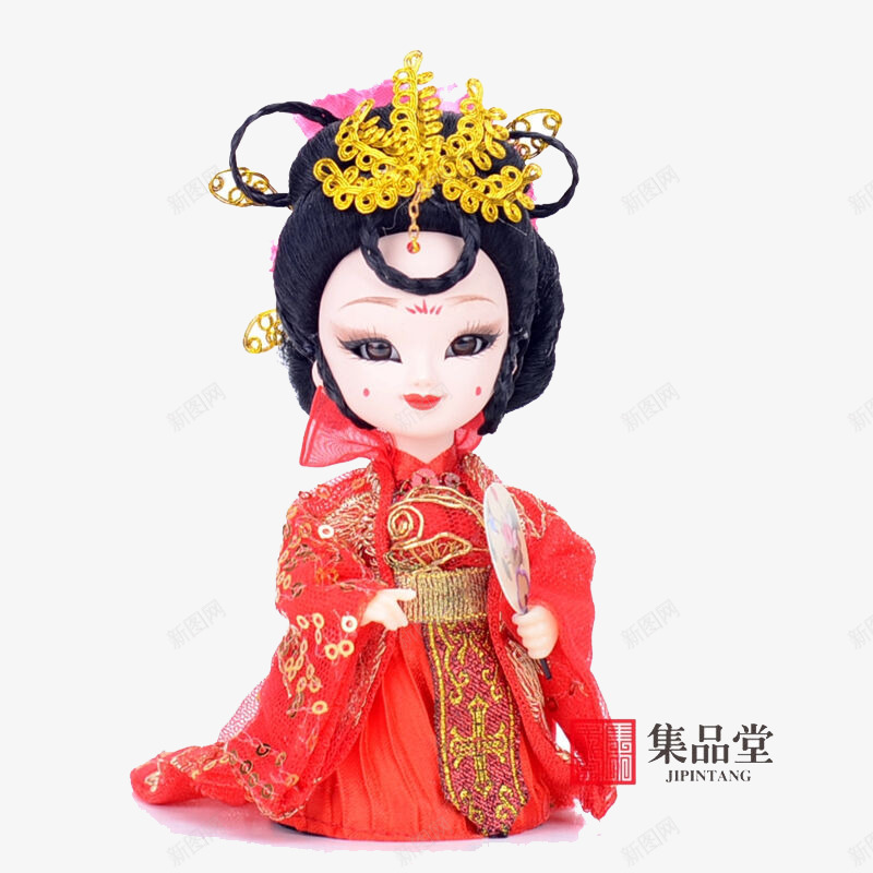 人偶娃娃西施png免抠素材_新图网 https://ixintu.com 中国特色 人偶娃娃 卡通娟人 古代四大美女 新年春节礼品 西施