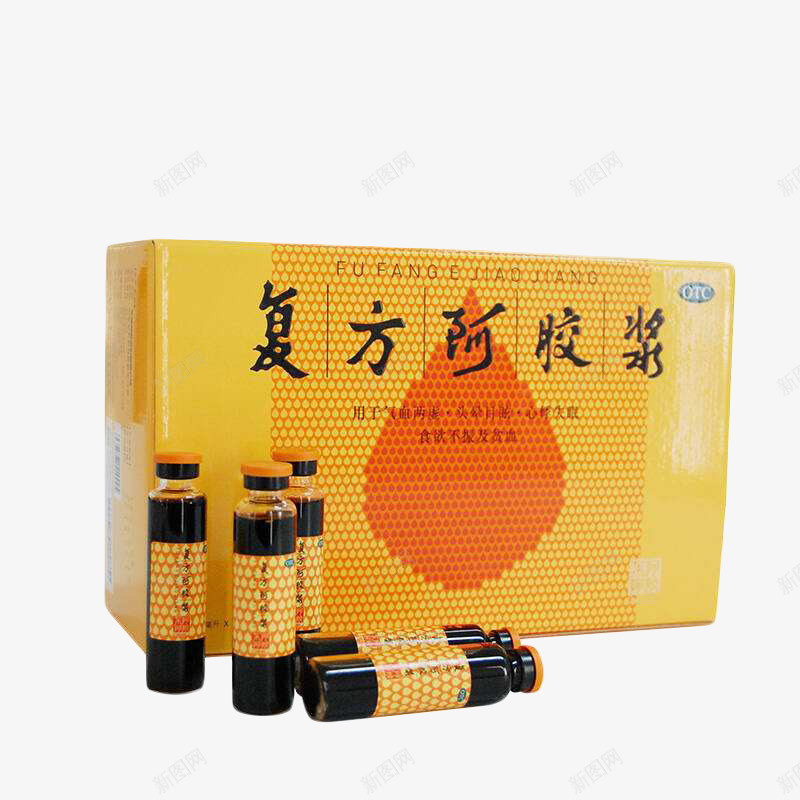 蜂窝健康补气阿胶浆png免抠素材_新图网 https://ixintu.com 保健品 健康 女士 好喝 小瓶子 益气补血 药品 补品 阿胶浆