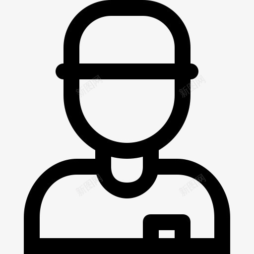 男人售货员工人圣诞节和购物图标png_新图网 https://ixintu.com Man saler worker 售货员 工人 男人