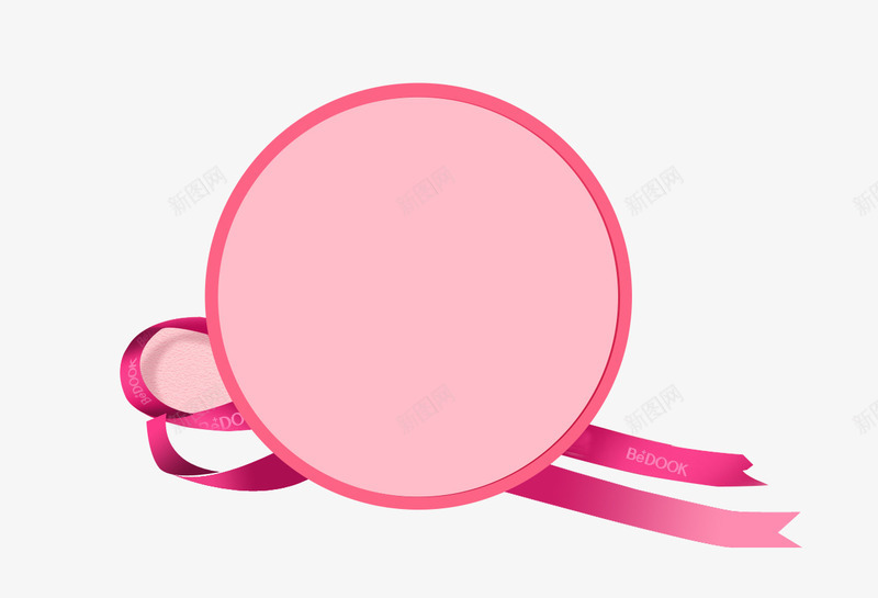 粉色背景装饰化妆品女装行业png免抠素材_新图网 https://ixintu.com 化妆品 天猫闺蜜节 女装 粉色 装饰