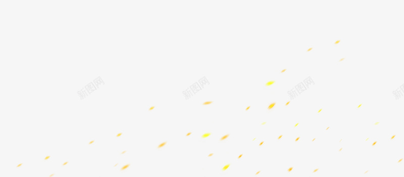 黄色卡通小点漂浮背景png免抠素材_新图网 https://ixintu.com 卡通小点 漂浮背景 黄色