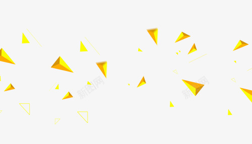 不规则背景图形png免抠素材_新图网 https://ixintu.com 不规则 几何体 图形 漂浮 立体效果 背景